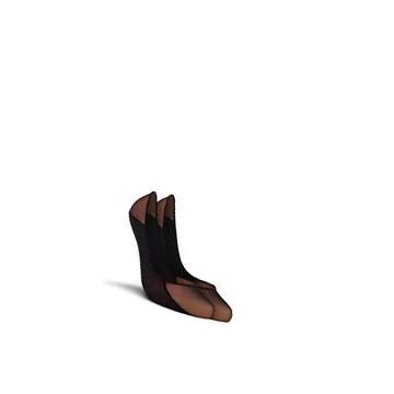 Women's Ecco Dress No-Show Socks Black | Canada 420OKI